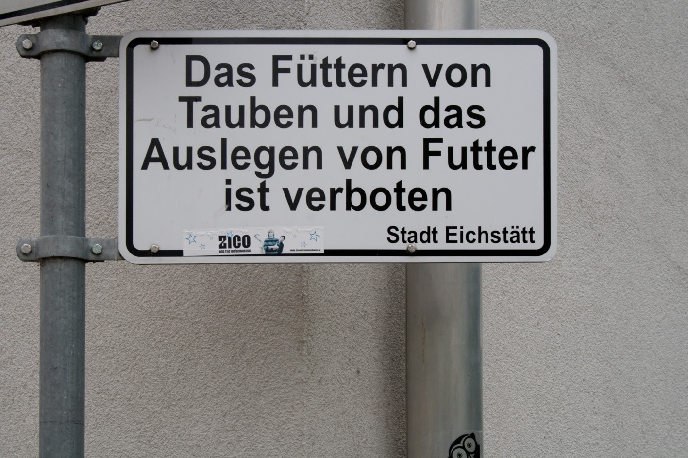 nicht füttern